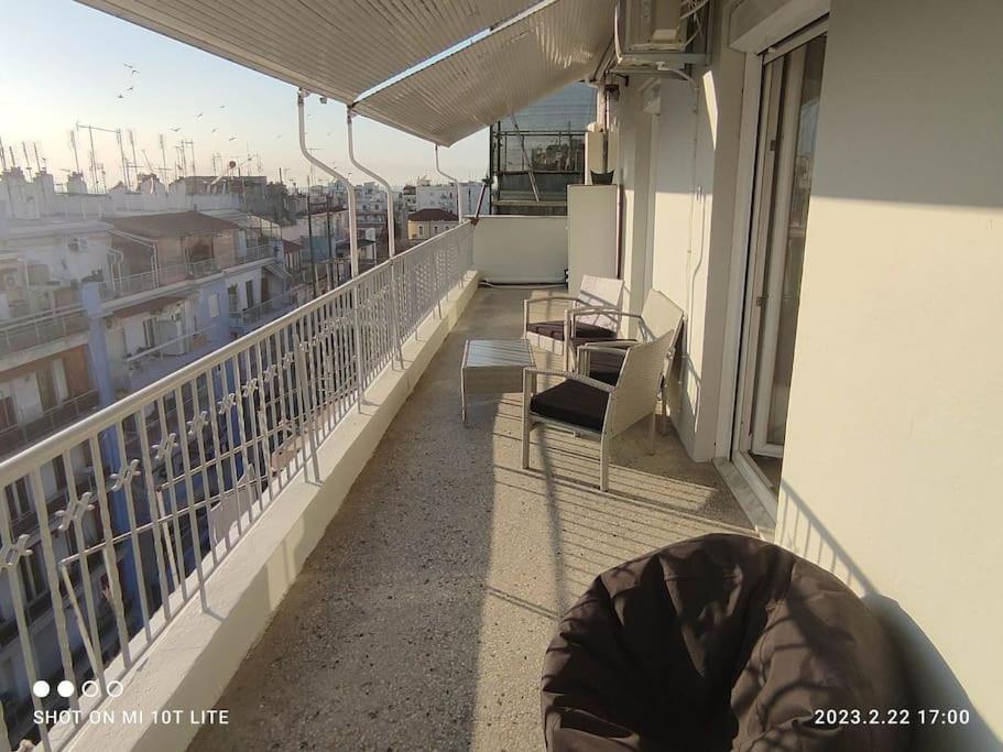 Appartamento Aigli Sea View Salonicco Esterno foto