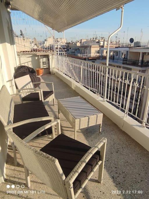 Appartamento Aigli Sea View Salonicco Esterno foto